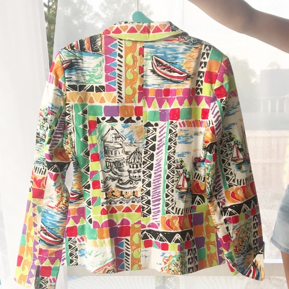 Harvé Bernard | Venice Vibrant Jacket | 0105 - Picture 6 of 6